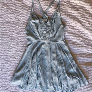 Light Blue Mini silence+noise Dress